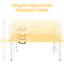Table pliante portative 4 pi 4 po poids pliable intérieur et extérieur 135 kg-875940431