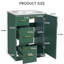 Meuble-lavabo 24 po avec lavabo, 2 tiroirs et portes à fermeture douce