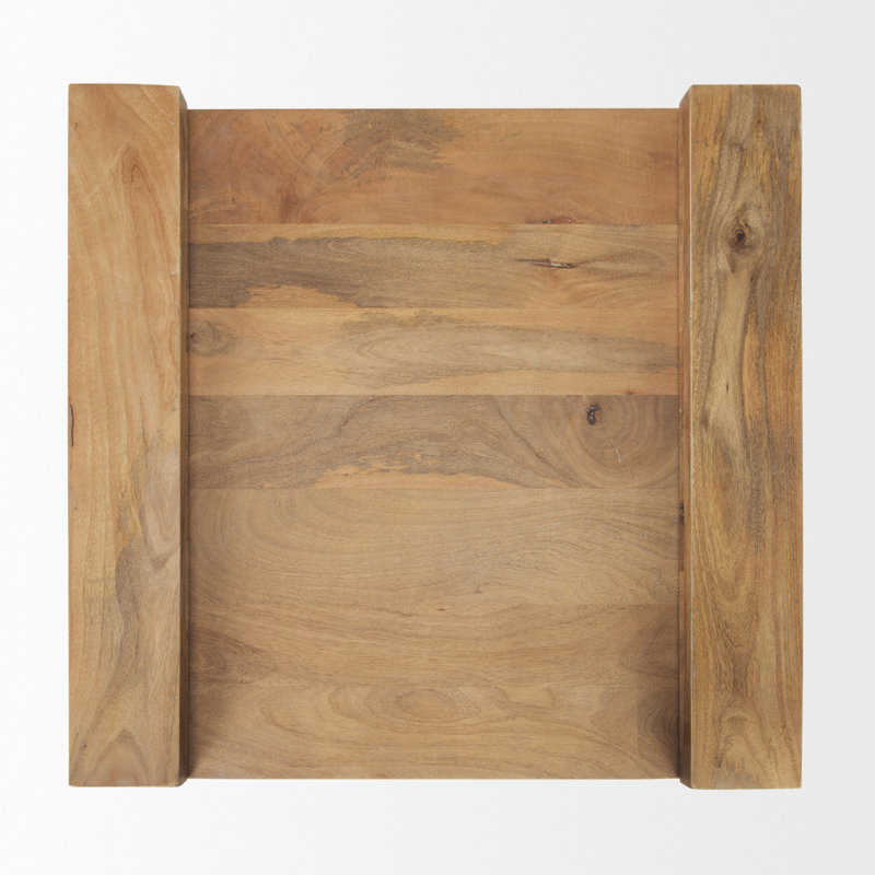 Table de bout en bois massif 23 po