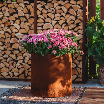 Metal Pot Planter