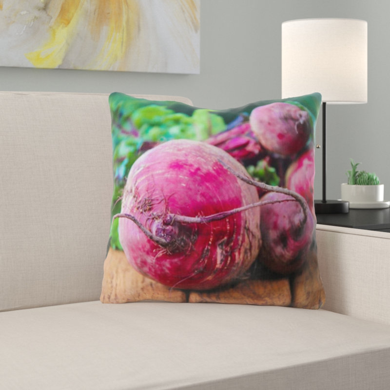 Microsuede Throw Pillow