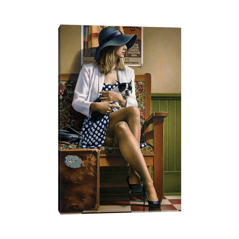 Going Abroad by Paul Kelley - Wrapped Canvas Print, 20.32 cm H x 30.48 cm W