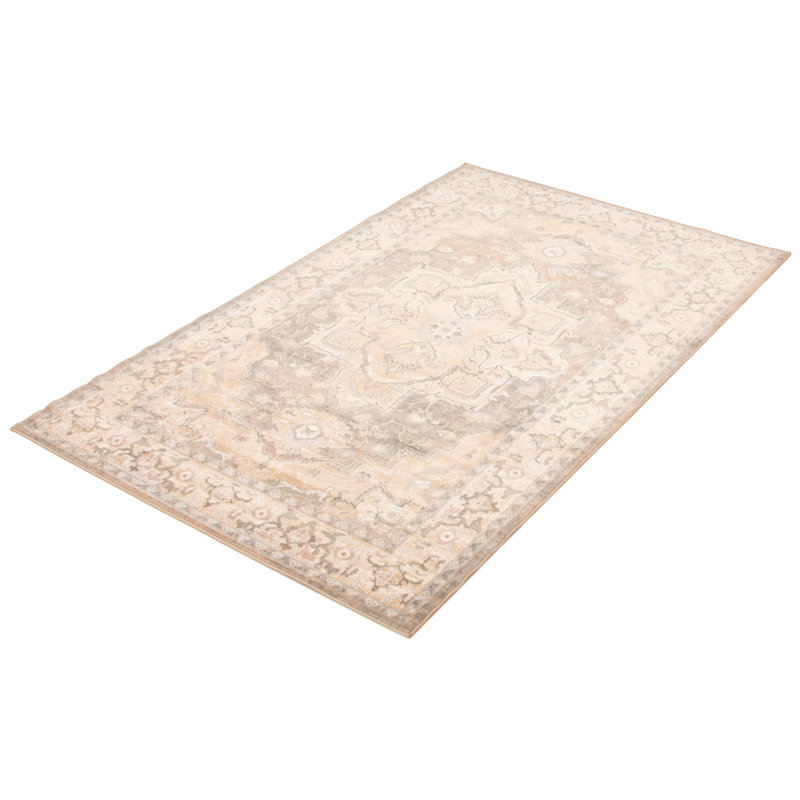 Ashby Tan Rug, Rectangle 5' x 8'