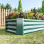 Jardinière rectangulaire surélevée en métal 421Ft pour plantes, fleurs, assemblage facile, légumes rouille, rouille, longue durée-651596553-651596551