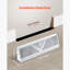 Registres de plancher - Paquet de 10 évents de plancher pour registre de plinthe CVC - blanc-111361627