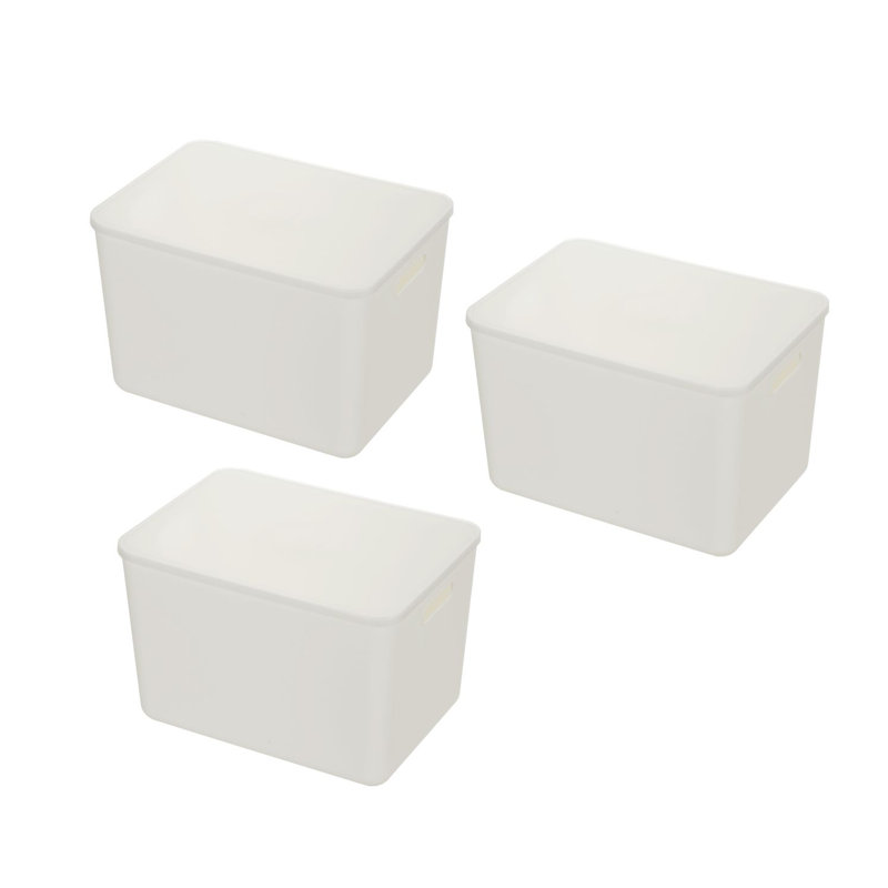 Bac en plastique, H 6,25 po x l 7,25 po x P 10,25 po, 3