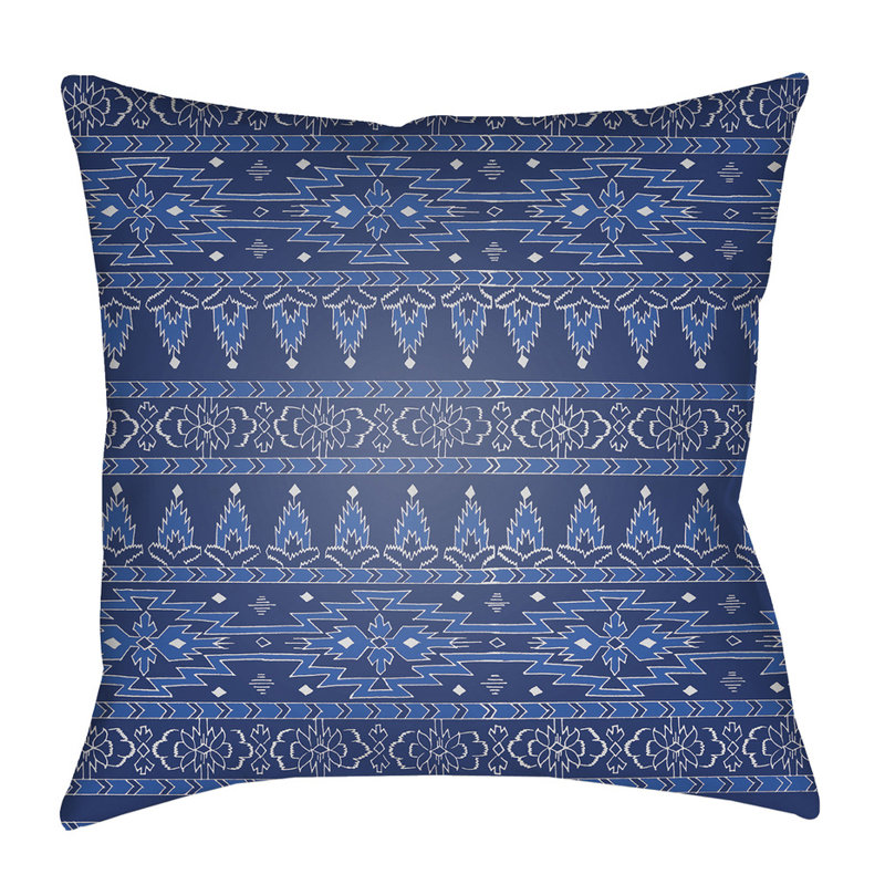 Indoor/Outdoor Throw Pillow, 18" H x 18" W x 4" D