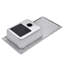 Belfry Kitchen Kansas 50mm W Single Bowl Stainless Steel Kitchen Sink with 2 Faucet Holes