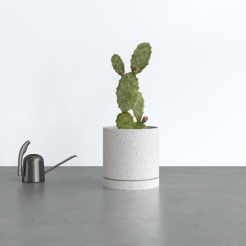 Handmade Pot Planter, 14" H x 13.75" W x 13.75" D