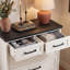 Commode 5 tiroirs 31 po avec anti-basculement