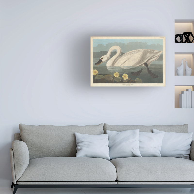 Art sur toile John John Audubon, 1838, H 12 po x l 19 po