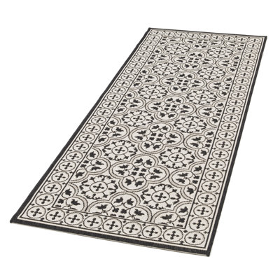 Brierfield Rectangle 80 cm x 200 cm Ikat Indoor / Outdoor Area Rug