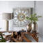 Lampe de table en laiton 31,5 po