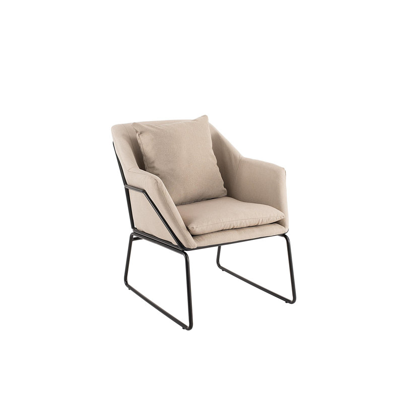 Chaise d'appoint Adore Decor Odile, Crème