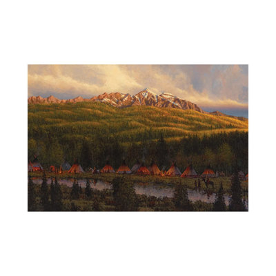 Grand Mantle by Joe Velazquez - Wrapped Canvas Print