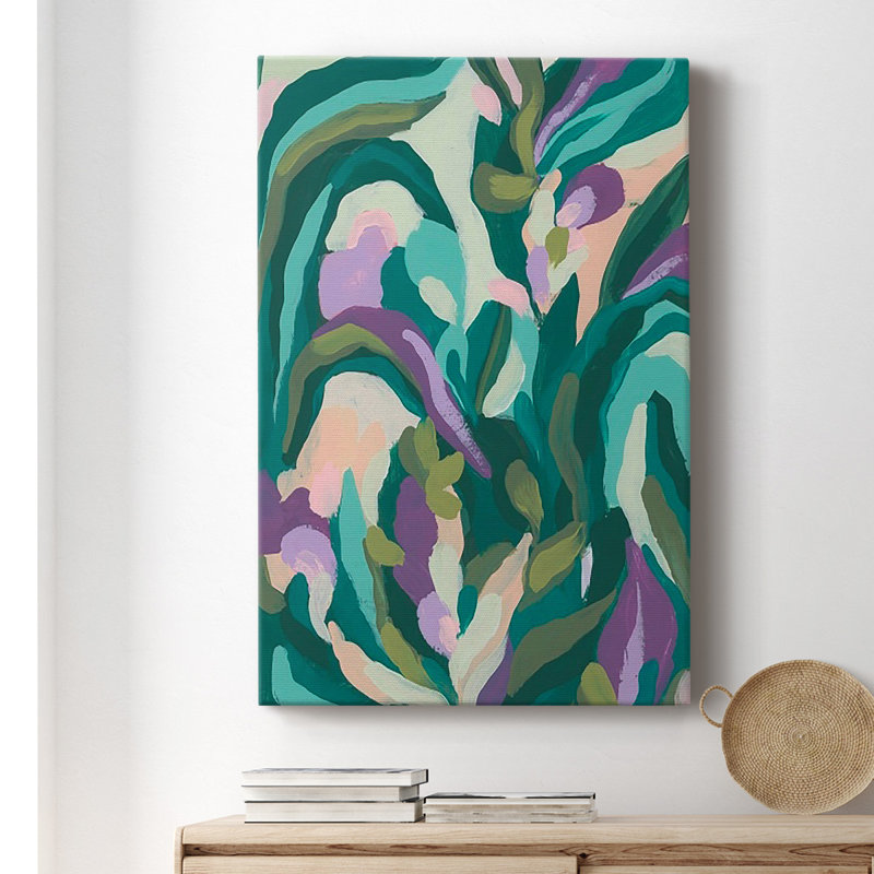 " Jungle Wave I ", 60" H x 40" W x 1" D