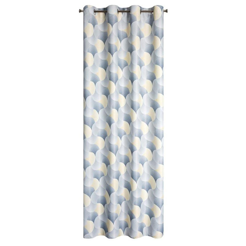 Aaronjoshua Room Darkening Curtain Single Panel, Light Blue
