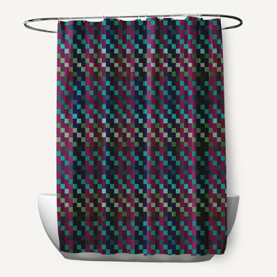 Jiem Plaid Shower Curtain