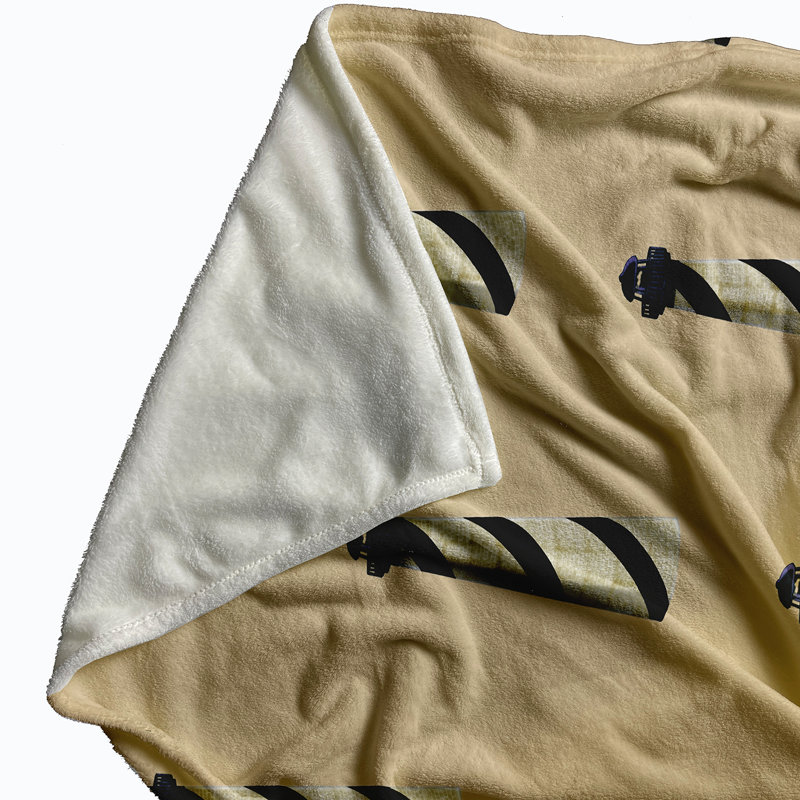 Havertown Plain Weave / Muslin Throw Blanket, Taupe