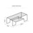 Selene Glass Coffee Table