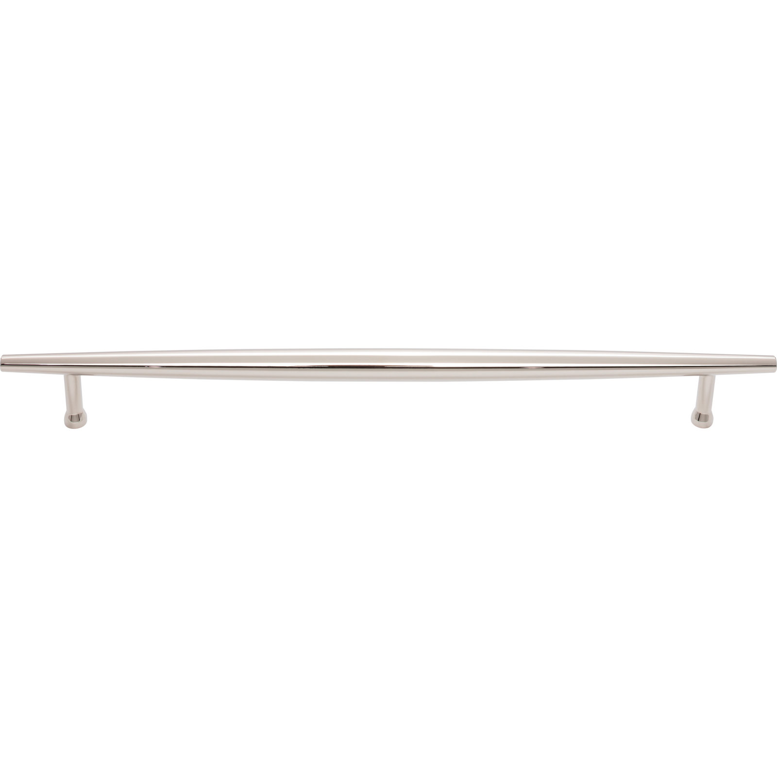 Allendale Bar Cabinet Pull, 12" Center to Center, Polished Nickel