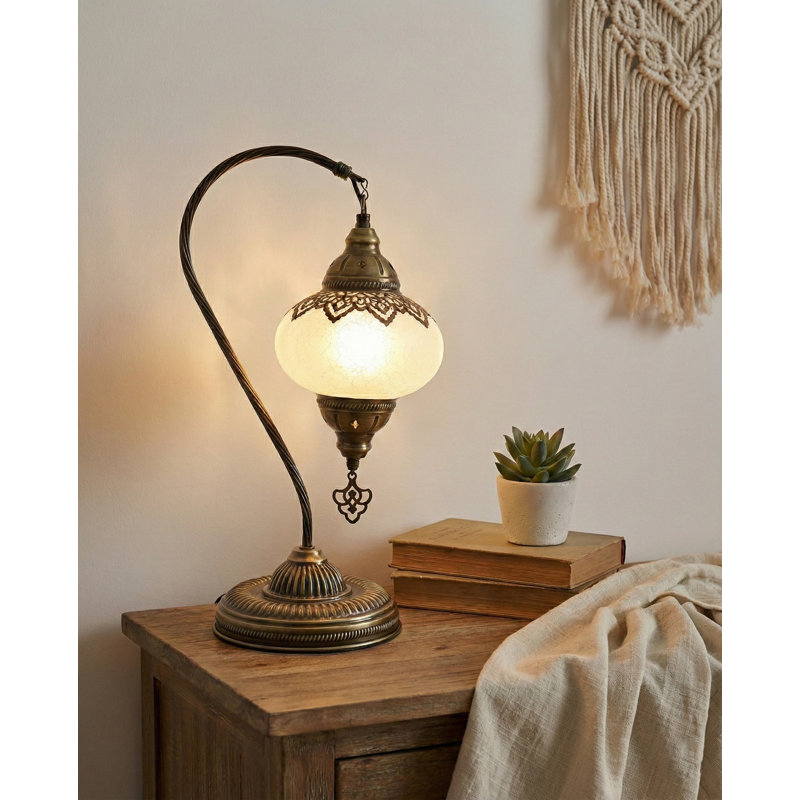 Revkah Metal Arched Lamp