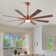 60'' 8-Blade Large Room LED Ceiling Fan with Light Kit and Remote Control
