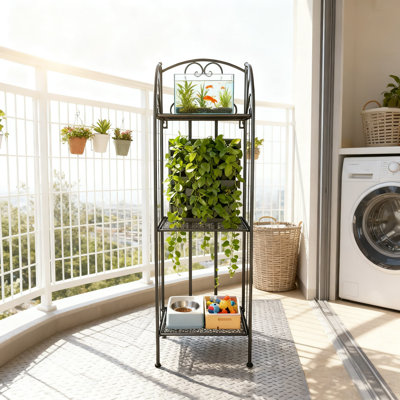 Décoration pour jardin d'intérieur / extérieur à 2 niveaux de style rétro pour jardin, patio, pelouse, terrasse ou maison