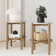 Tucket 2-Piece End Table Set with Storage