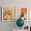 Plante tropicale I - ensemble de 2 peintures sur toile encadrées-465490503-465490524