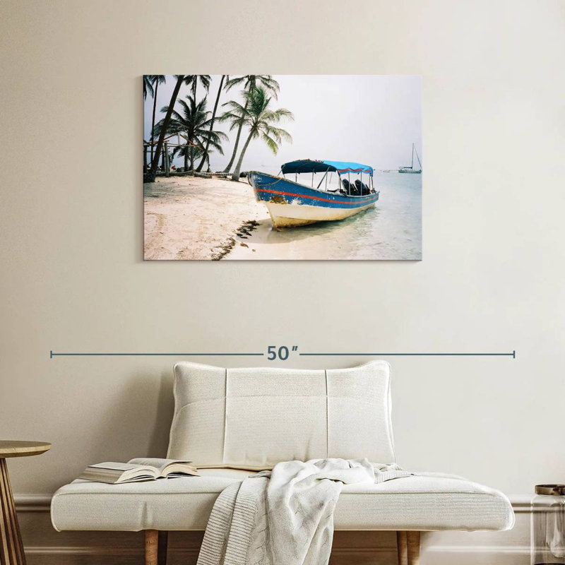 Mehar Fishing Boat In Panama, 24" H x 36" W