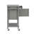 Annily 26'' Wide Rolling Kitchen Cart with Stainless Steel Top-419759252