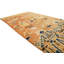 Hand Knotted Wool Area Rug in Orange