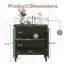 Buffet de rangement Vintage 2 pièces-265685604