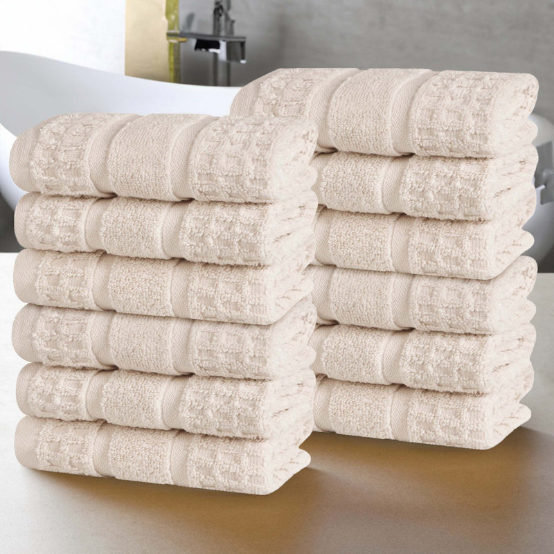 Serviette de toilette Camiren Zero Twist, Ivoire