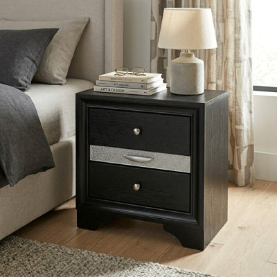 Tiroir 26 po Midnight Luxe W Table de chevet