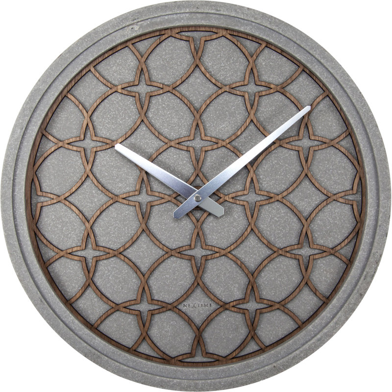 Concrete Love Round 39.5cm Wall Clock
