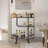 Travone Metal Bar Cart