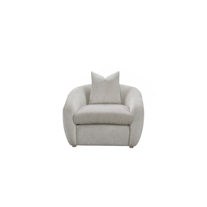 Chaise d'appoint avec coussin - Mendocino Beach