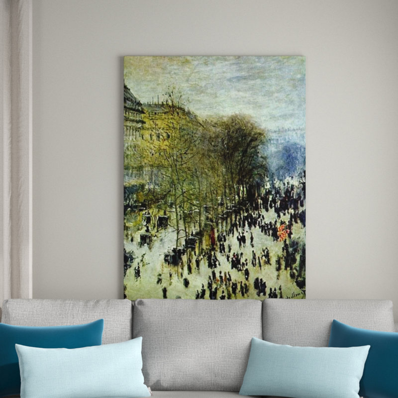 Claude Monet - Wrapped Canvas Painting, 80cm H x 60cm W x 1.8cm D