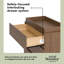 Commode 3 tiroirs avec plateau à langer Sorrento-132983320