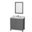 Sheffield 36" Single Bathroom Vanity Set with Mirror-656566799-656566796-636591585