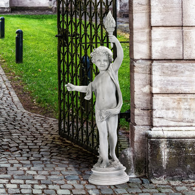 Statue de sentinelle allumant le bras gauche Lighting