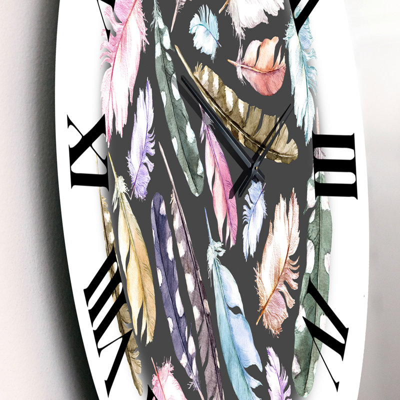 Horloge murale bohème et éclectique, Petit