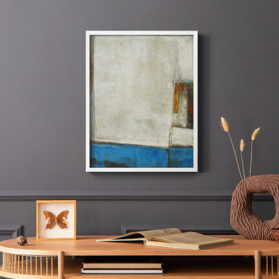 «A Warped Window», reproduction encadrée - bois massif