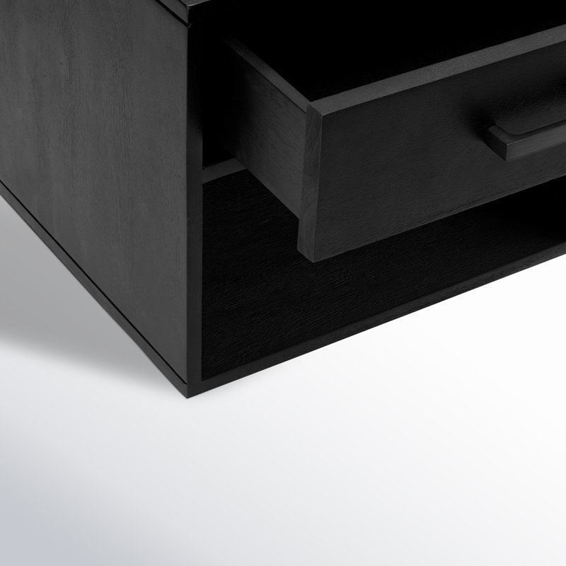 Table de chevet 18 po Belloma Ivywood, Noir