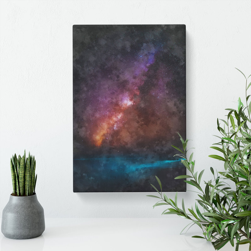 Stars Over The Ocean - Wrapped Canvas, 60cm H x 40cm W x 3cm D