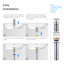 Drain escamotable de lavabo de salle de bain l 2,63 po avec trop-plein-41659901