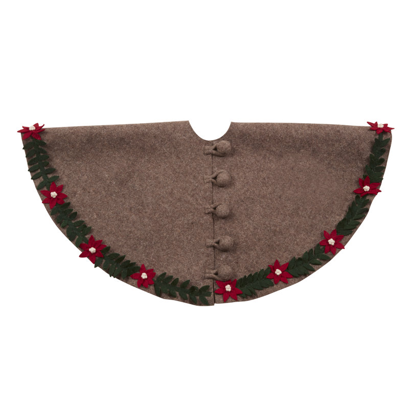 Handmade Felt Tree Skirt