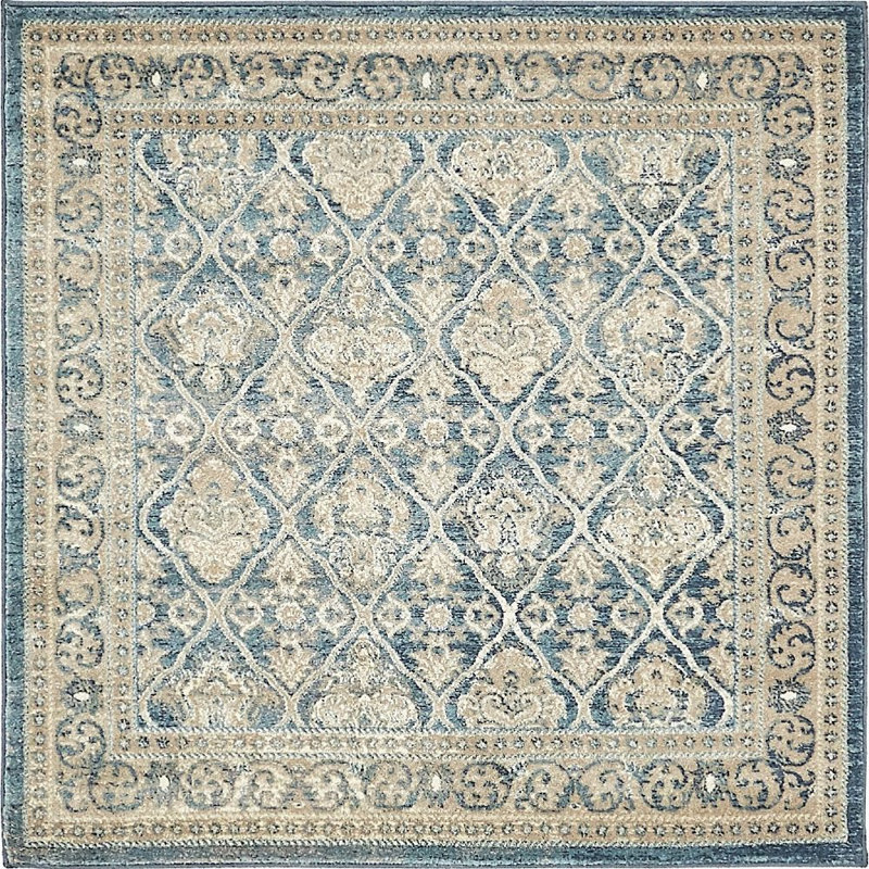 Linz Oriental Indoor Rug, Square 8'